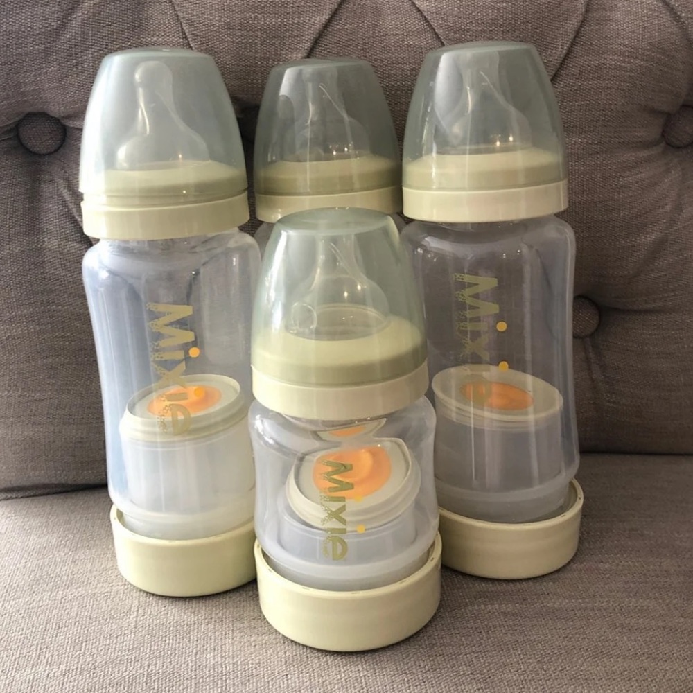 4 Mixie Bottles